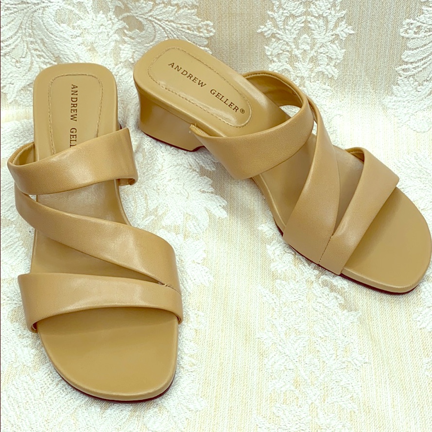 Andrew Geller Leather Sandals